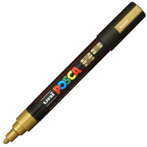 Uni Posca Oro Punta Media PC-5M