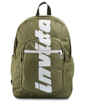 Zaino Invicta Jelek Backpack Logo Verde Militare