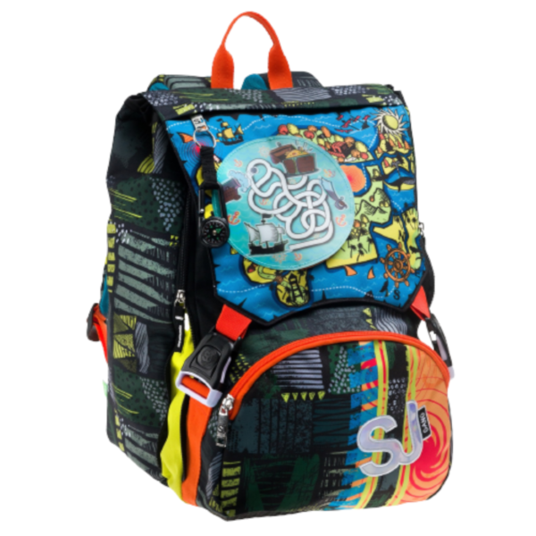 Zaino Scuola SJ Gang Estensibile Big - Sea Pirate Boy - immagine 2